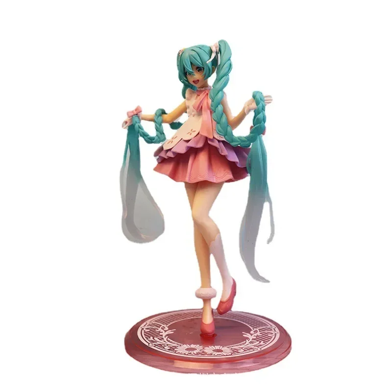 20 см Project DIVA аркадная фигурка розовой вишни Хатсуне Мику Аниме девушка модель