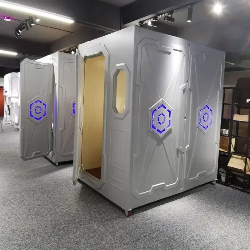 Кровать с космической капсулой спальная кровать капсульная звукоизоляционная