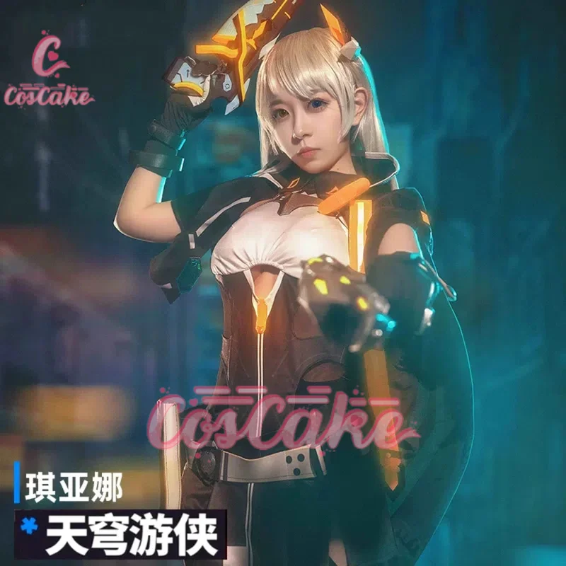 Костюм для косплея женщин Honkai impact 3rd Kiana kaslana SkyDome Ranger