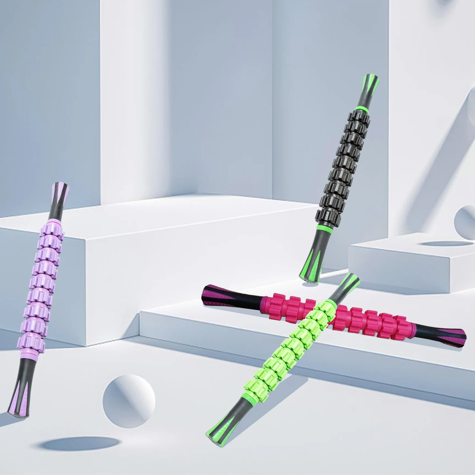 

Роликовый массажер для мышц, роликовый массажер для мышц, инструмент для массажа, роликовый массажер для восстановления тела