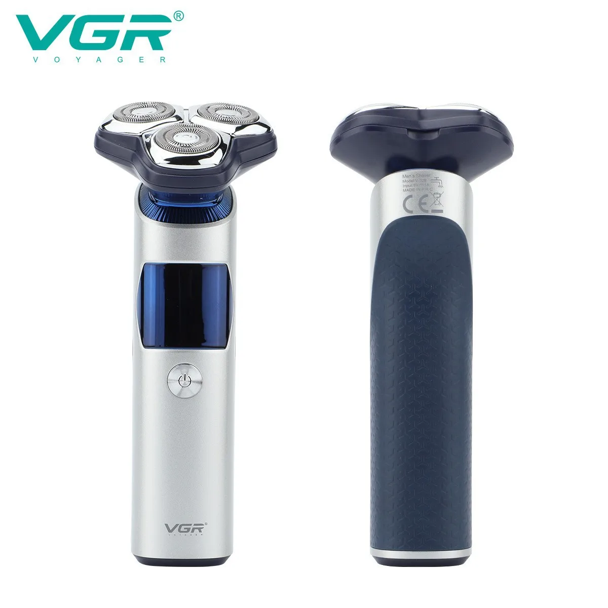 VGR-326 Электробритва для влажной и сухой уборки мужчин перезаряжаемая
