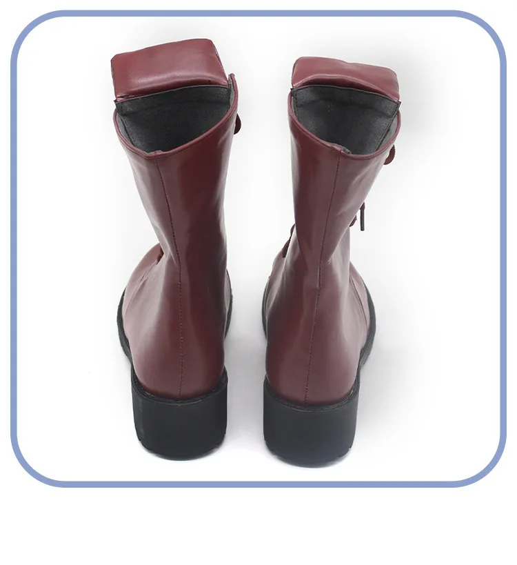 Gidel обувь для косплея Хэллоуин искусственная игра Wisted страна чудес реквизит