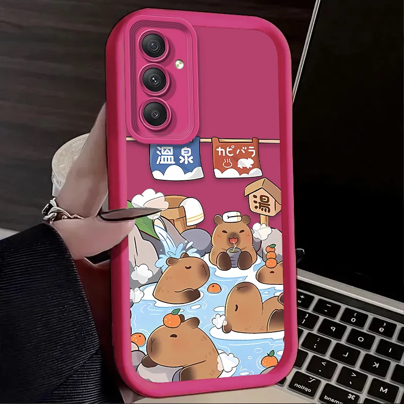 Cute T-TotoroS Case for Samsung Galaxy A35 A55 A15 A25 A16 A06 A05 A05S A24 A13 A23 A12 A22 A32 A52 A71 A51 4G Silicone Cover