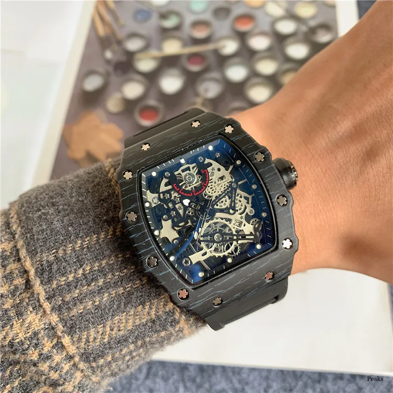 

Full Function The New Mens Watches RM Luxury Watch Men's Quartz Automatic Wrist Watches DZ Male Clock