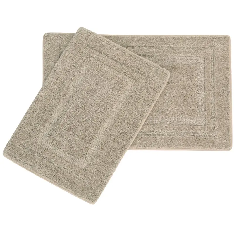 

Memory Cotton Bath Anti-Skid Bath Mat Pad Carpet Rug Doormat Khaki