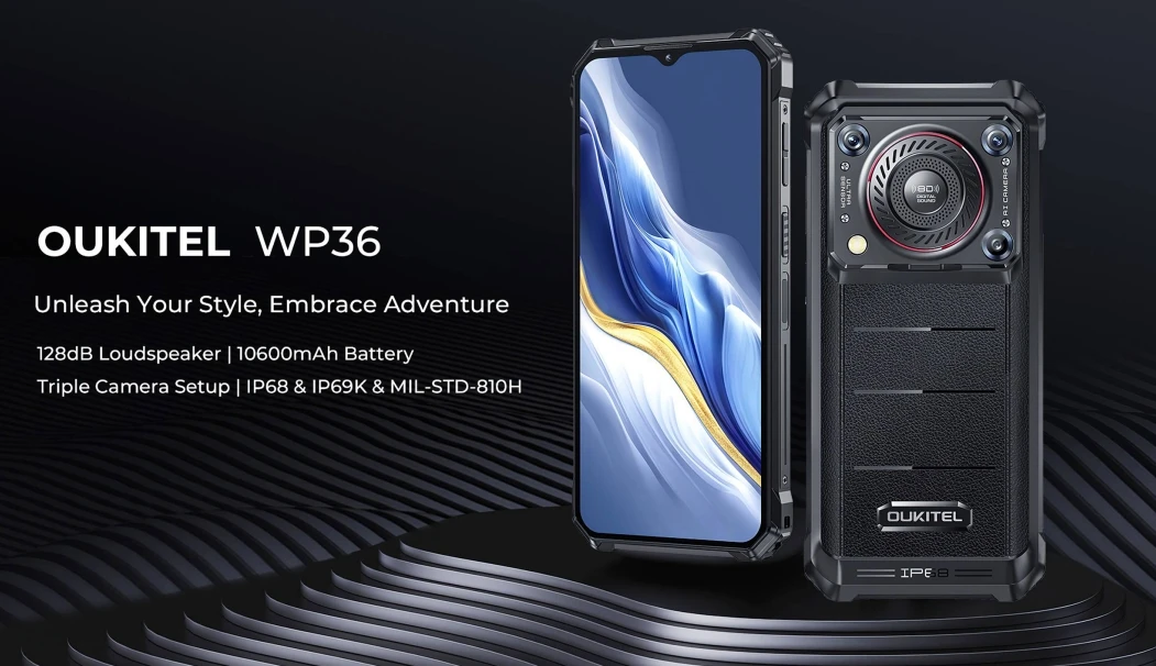 OUKITEL WP36 смартфон с 6-дюймовым дисплеем процессором MTK8788 ОЗУ 8 ГБ ПЗУ 120 6 52 Гц