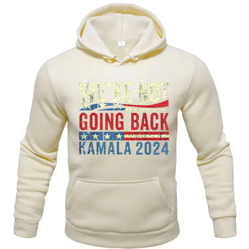 Kamala Harris We're Not Going Back Election 24 превосходные условия президента Y2k одежда новые