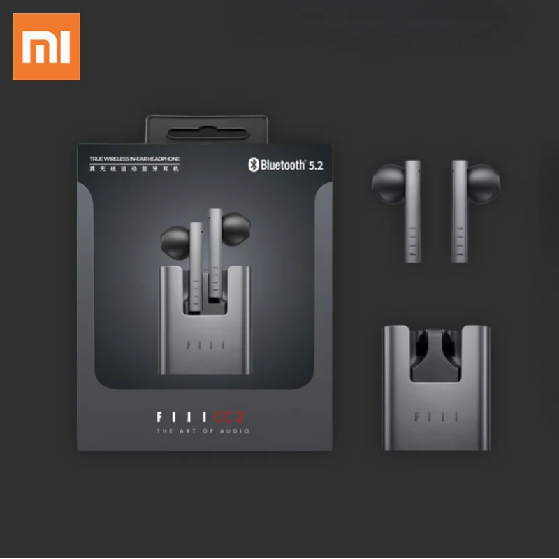 

Xiaomi FIIL CC 2 CC2 Wireless Earphones TWS Gaming Headset Sports Noise Canceling Ear Buds ENC Earphone Type-c Earbuds