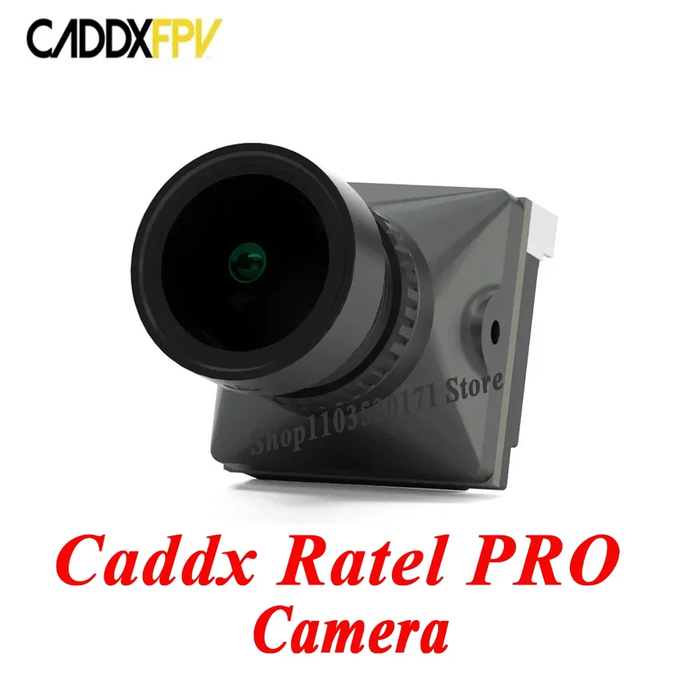 Камера Caddx Ratel PRO FPV 1500TVL 16:9/4:3 NTSC/PAL FOV125 ° с подсветкой ночная камера для гоночного