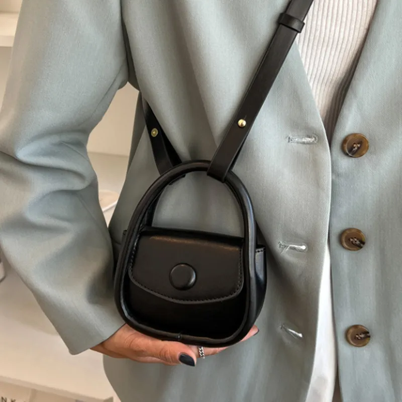 

Black Messenger Bags for Women Quality Soft Leather Crossbody Bag Casual Small Flap Handbag Female Brand Designer Shoulder Bag