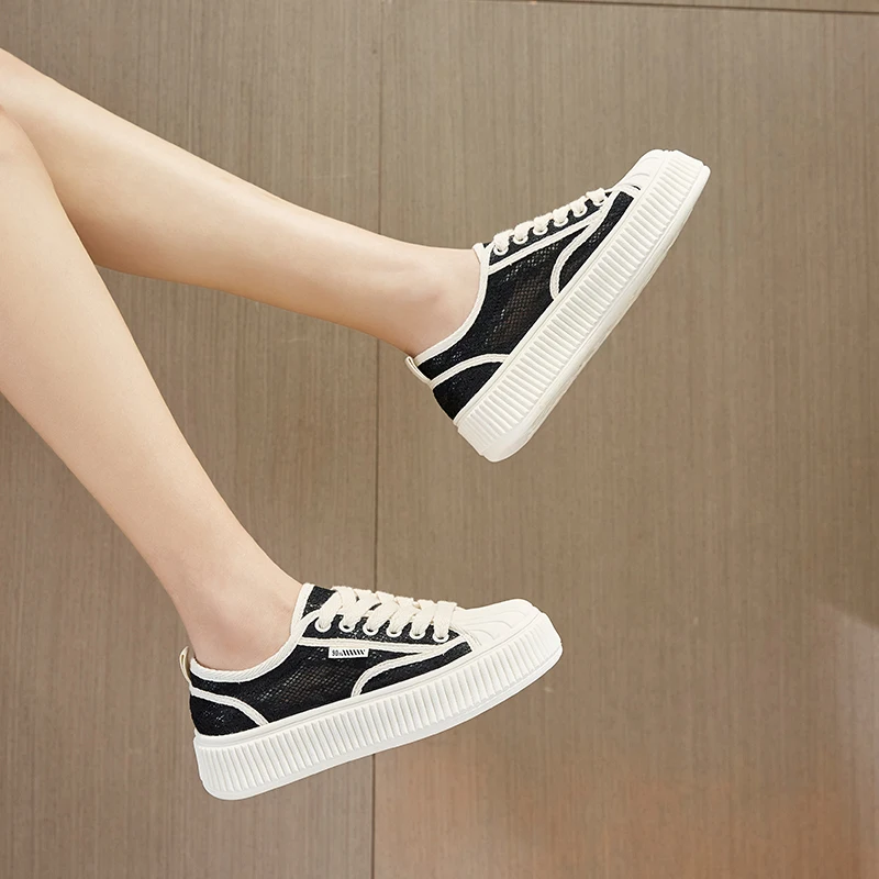 running Shoes Women's Shoes Leisure Net Shoes Spring And Summer 2023 Spring And Autumn Sports Shoes Lightweight Soft Soled Shoe