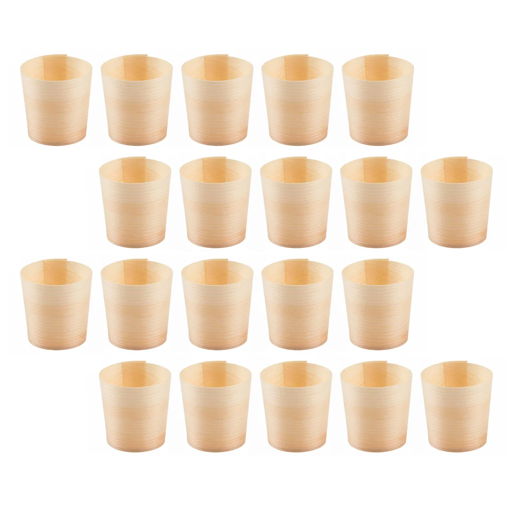 

Cups Cup Disposable Wood Wooden Dessert Drinkingparty Water Coffee Tasting Mug Mugs Hot Tea Biodegradable Appetizer Serving