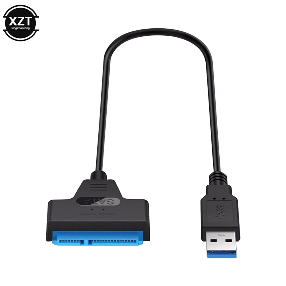 200 мм 22 Pin SATA III кабель для 2 5-дюймового жесткого диска HDD SSD USB адаптер 5 Гбит/с