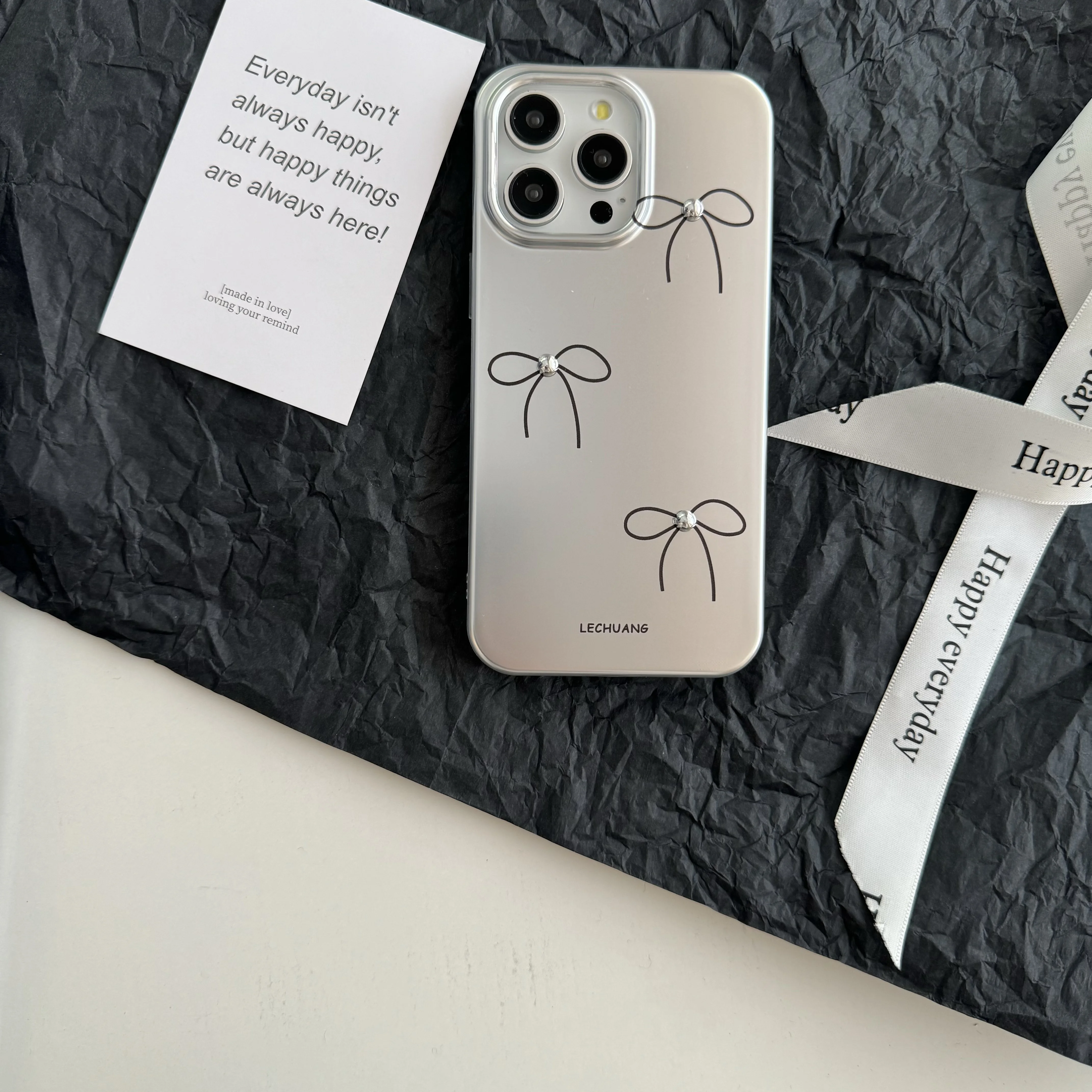 Чехол для iPhone 15 14 13 Pro Max Plus 12 с 3D жемчугом