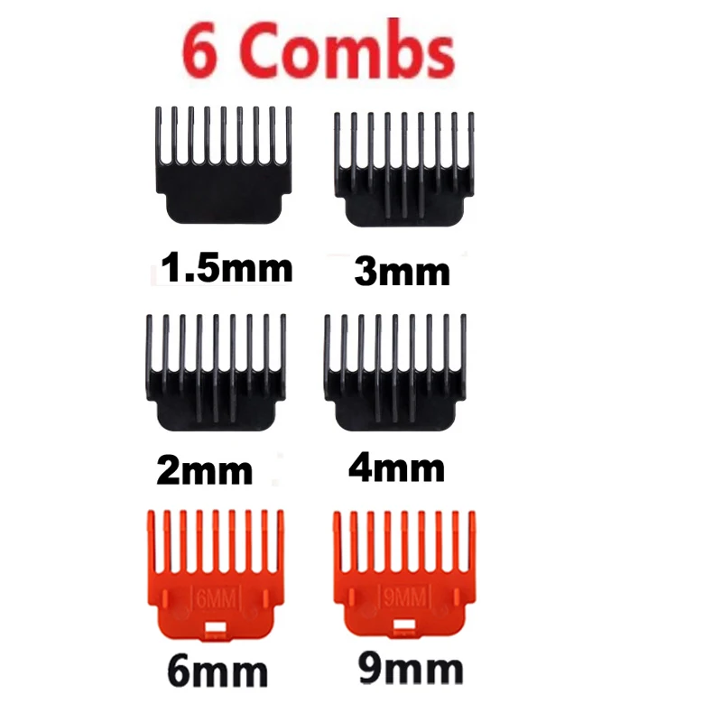 1Set T9 Hair Clipper Guards Guide Combs Trimmer Cutting Guid