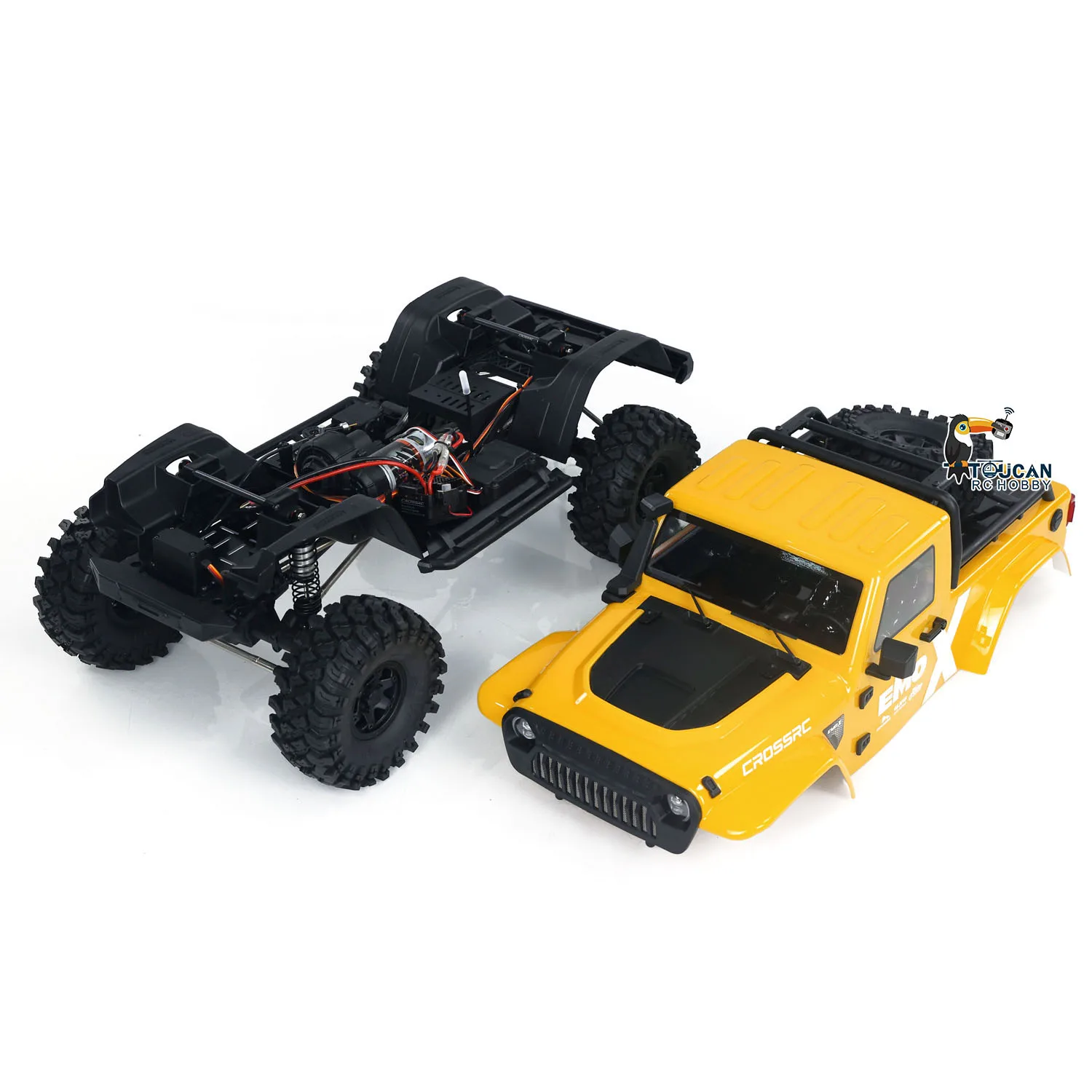 4X4 CROSSRC 1/8 RC Автомобиль Гусеничный EMO X Альпинистский автомобиль с дистанционным