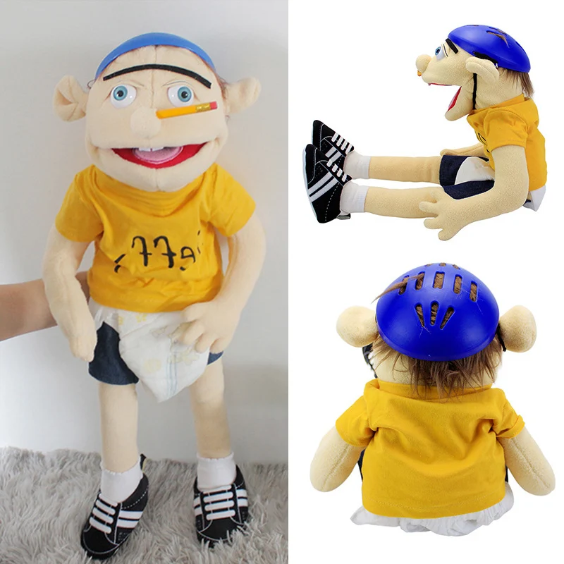 

Jeffy Feebee Hand Puppet Muppet Show Kermit the Frog Puppets Stuffed Plushie Children Role Play Doll Toys Kids Christmas Gifts