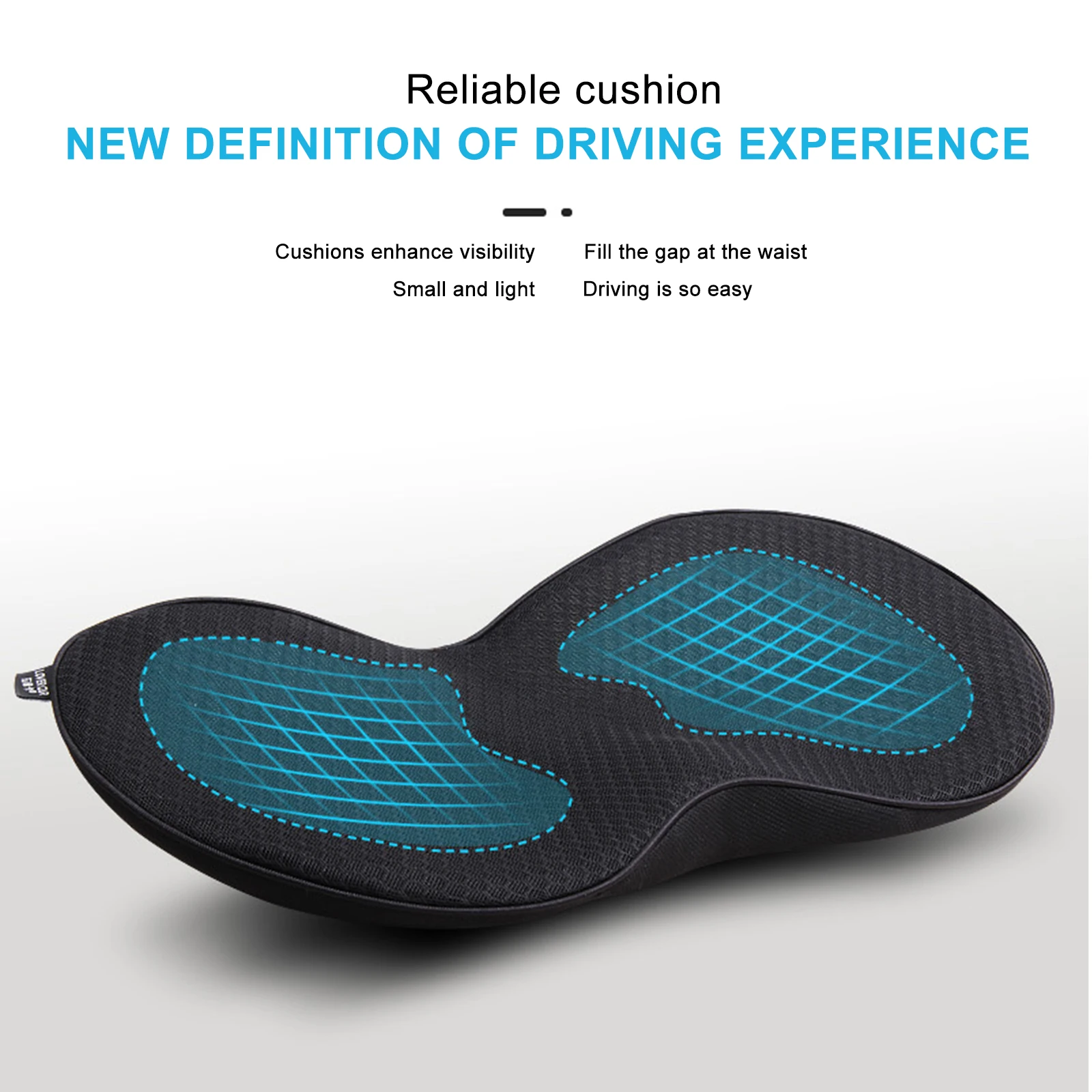 

Подушка для автомобильного сиденья из пены с эффектом памяти, подушка для автомобильного сиденья, Sciatica, облегчение боли в пояснице, подушки ...