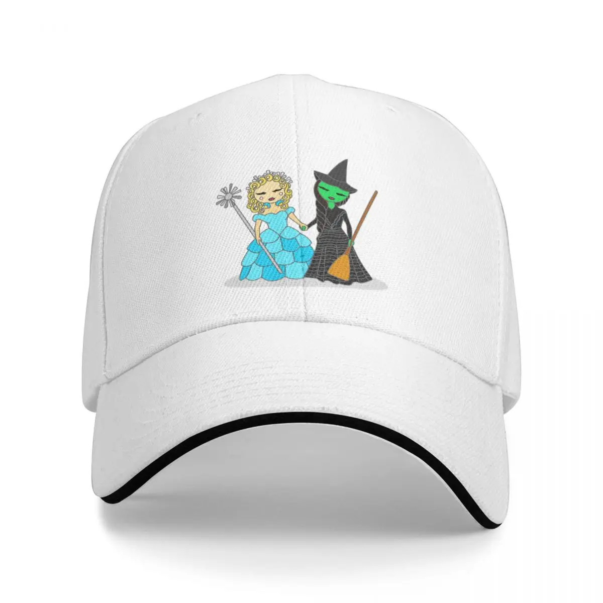 Мультяшная бейсболка Эльфаба и Глинда (Wicked)