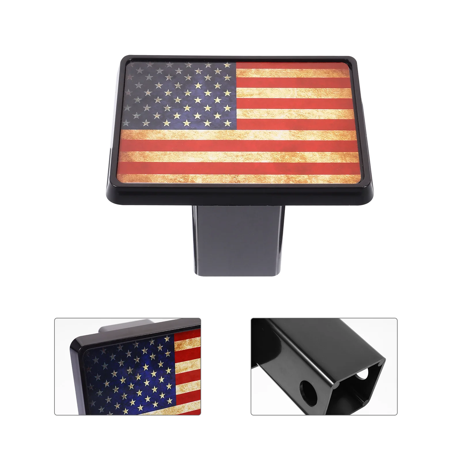 

1pc Square Trailer Hitch Plug Useful Hitch Plug Unique Trailer Hitch Cover