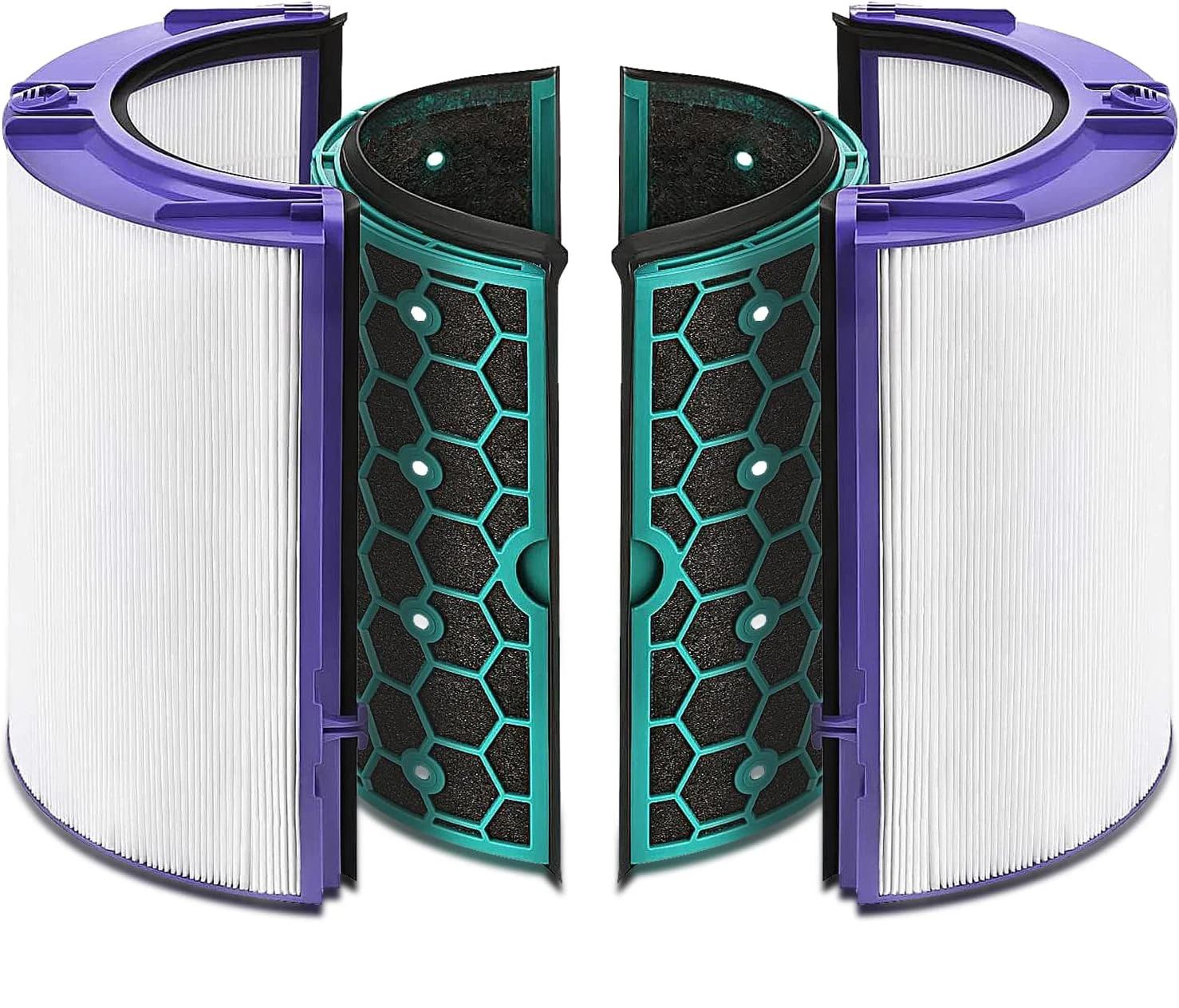 

Сменный оригинальный HEPA-фильтр для Dyson HP04 TP04 DP04 TP05 DP05, герметичный вентилятор очистителя, двухступенчатый 360° ° система фильтрации