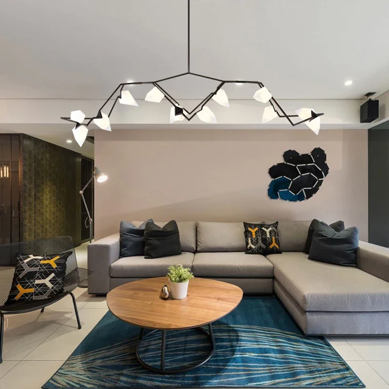 Новые роскошные золотые люстры Персиковое освещение для гостиной ресторана