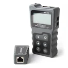 Многофункциональный сетевой тестер с ЖК-дисплеем, тестер с портом PoE, встроенный тестер напряжения и тока PoE с тестером кабеля