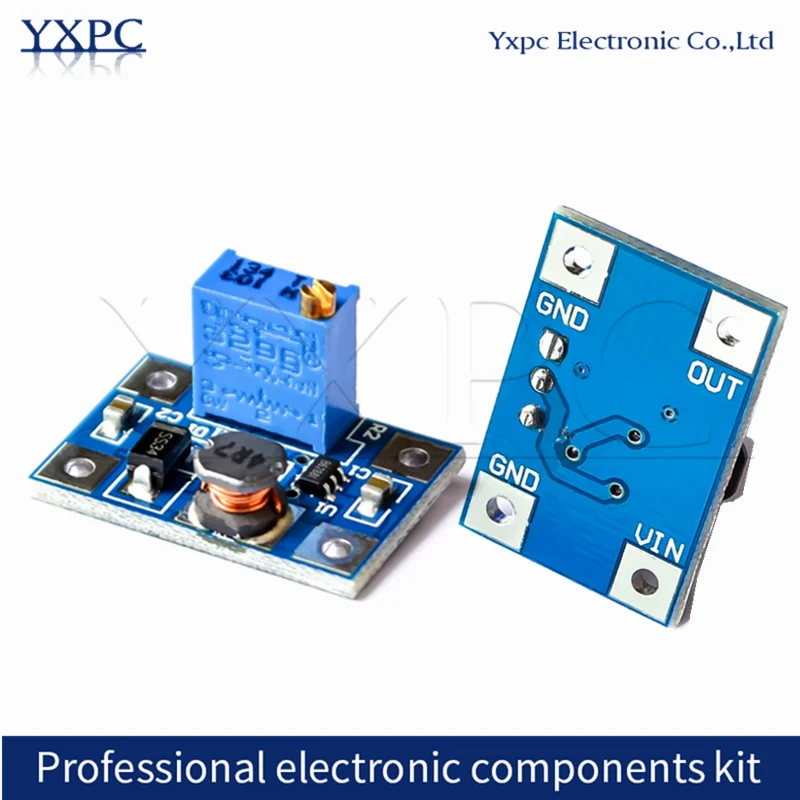 

1pcs DC-DC SX1308 High current 2A power supply module Step-UP Adjustable Power Module Boost Converter