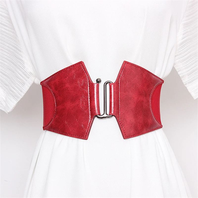 

Elastic Corset Belt Female Waist Wide Belts For Women Designer High Quality Stretch Cummerbunds Dress Waistband Plus Size
