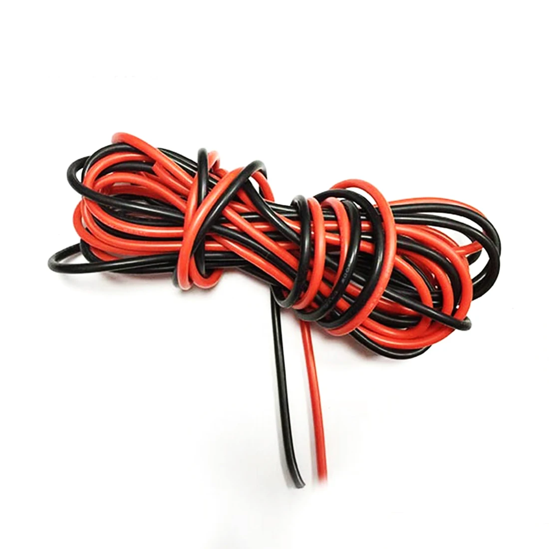 

12AWG Gauge Silicone Wire Cable 1m black and Red Flexible Stranded Copper Wire for RC Wholesale Price