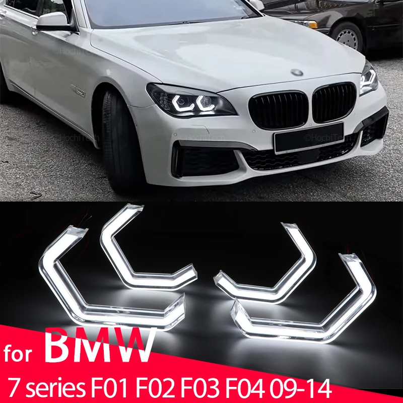 

Комплект M4 Concept Style DTM LED White Angel Eye для BMW 7 серии F01 F02 F03 F04 730i 730Li 740i 750i 750Li 760i 730d 09-14