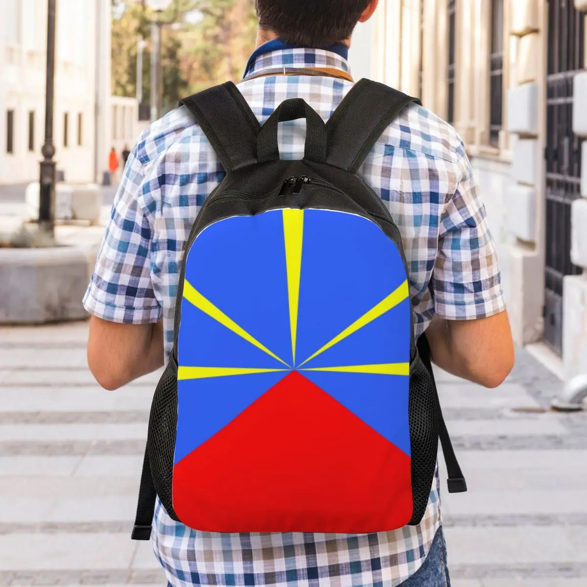 Рюкзак для студентов колледжа мужчин и женщин подходит 15-дюймовых ноутбуков