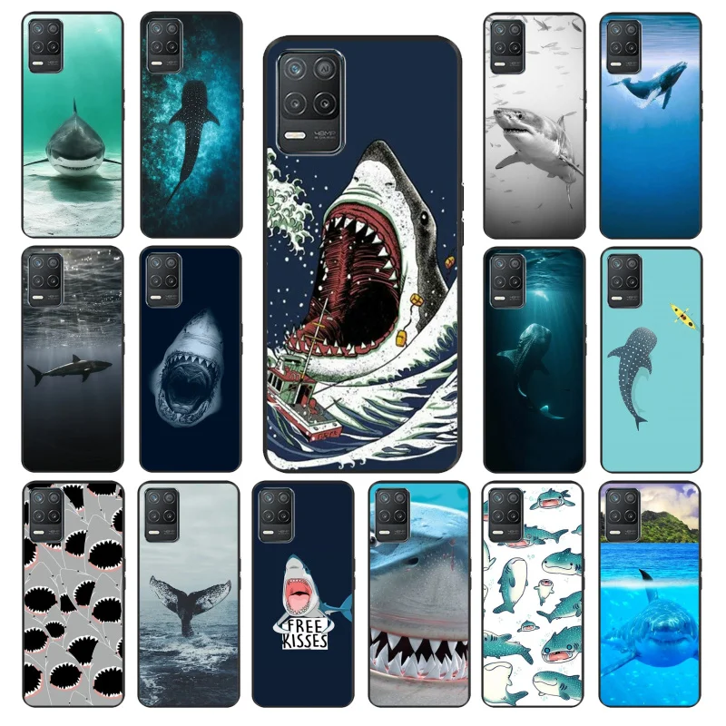 

Whale Shark fish Phone Case for OPPO Realme GT 2 Pro X2 Pro XT C25S 8 7 6 Pro 6i GT Master C3 C21 C21Y C11 X3 SuperZoom