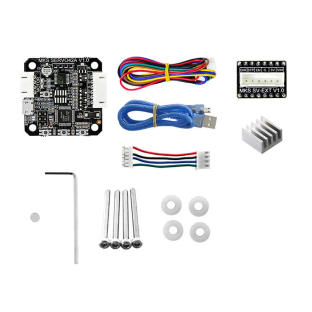 Замкнутая петля MKS SERVO42A PCBA фотомагнитный сервопривод SMT32 для Nema 17 stepping motor Makerbase |