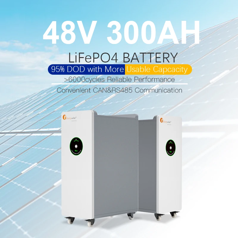 

solar 51.2v 48v 300ah powerwall 16s byd solar lifepo4 lithium ion batteries pack with bms