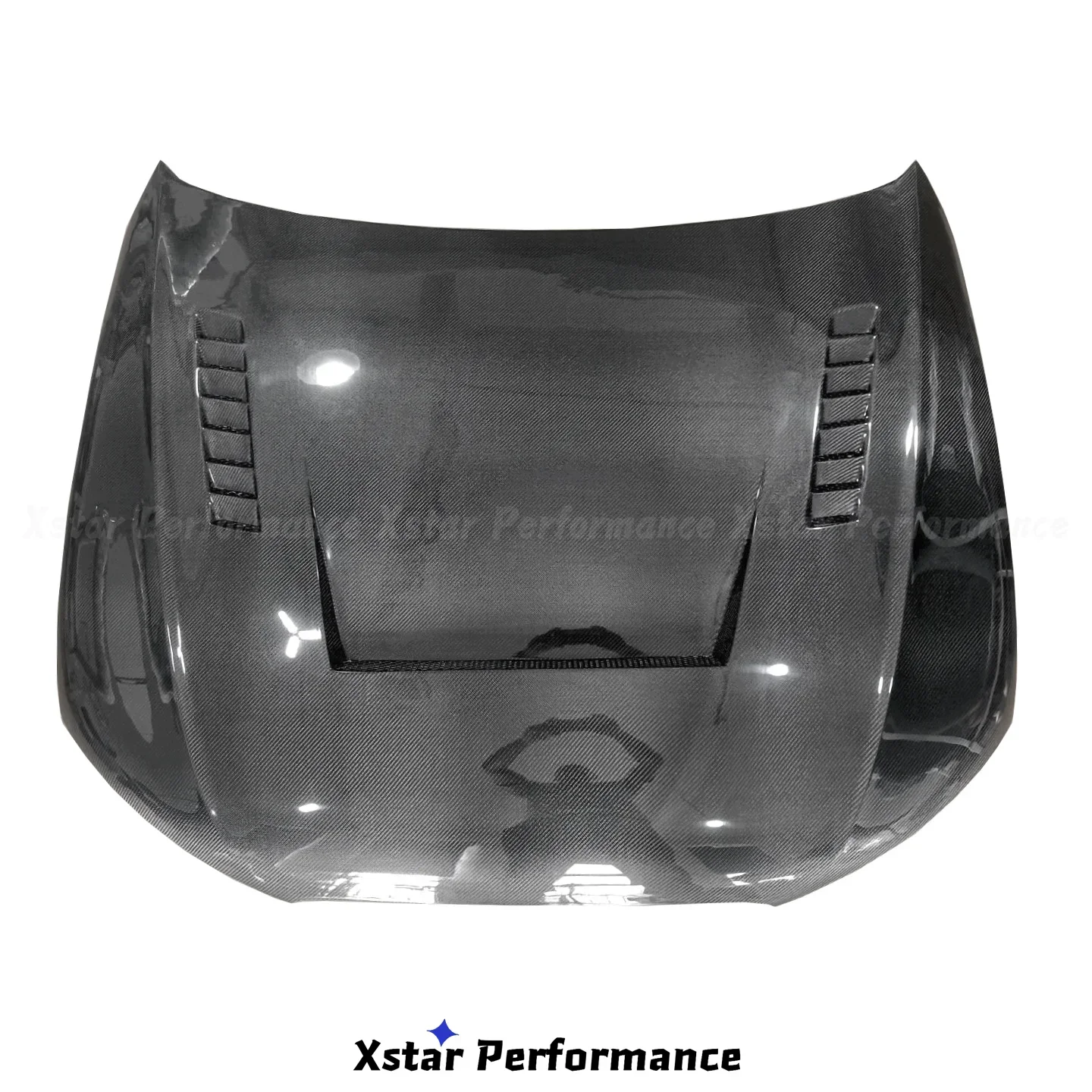 Xstar Ver2 Vent Style Капот из углеродного волокна для Audis A4 B8.5 S4 2013-2016