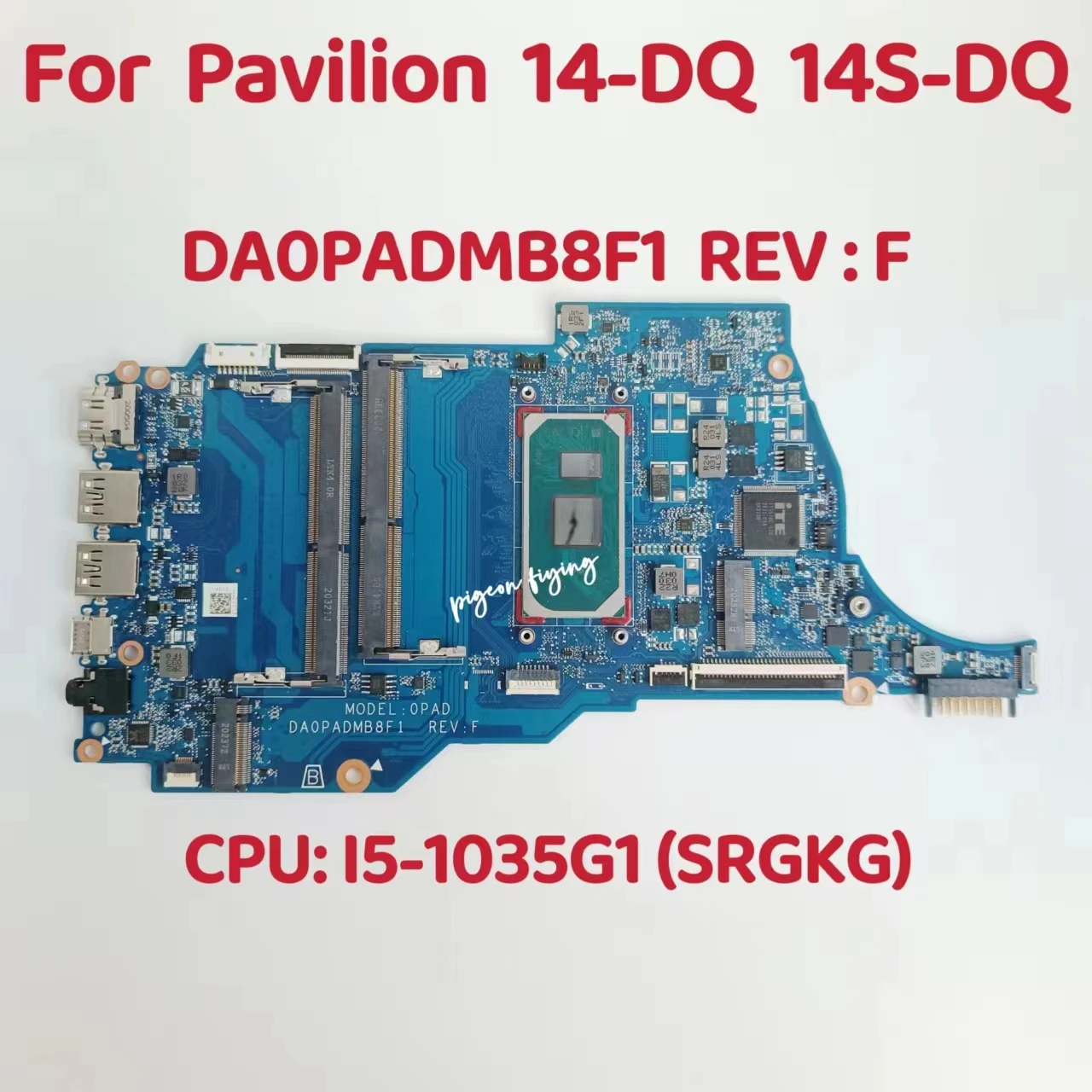

Материнская плата для ноутбука HP Pavilion 14-DQ 14S-DQ