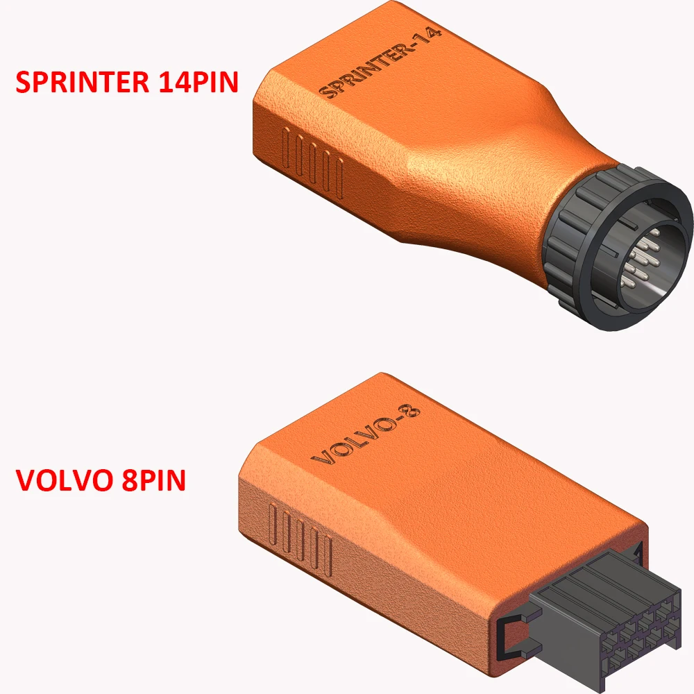 Комплект разъемов OBD2 для грузовика VOLVO 8PIN 30PIN CUMMINS 6PIN ISUZU 3PIN 20PIN DENSO 12PIN дизельный 9PIN