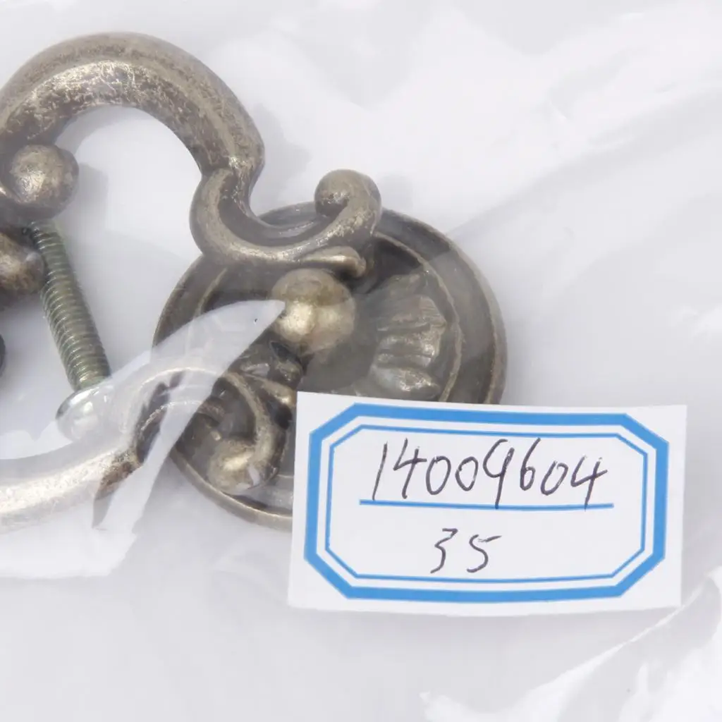 Винтажная латунная дверная ручка выдвижное кольцо для комода ящика шкафа