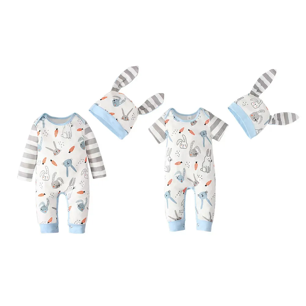 

Детский комбинезон с шапкой-бини, на возраст 0-24 месяца