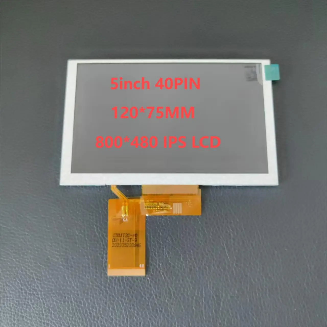 Новый 5-дюймовый 40Pin IPS 800*480 ЖК-дисплей совместимый с Heimvision Slow 3 видеоняня ЖК-экран