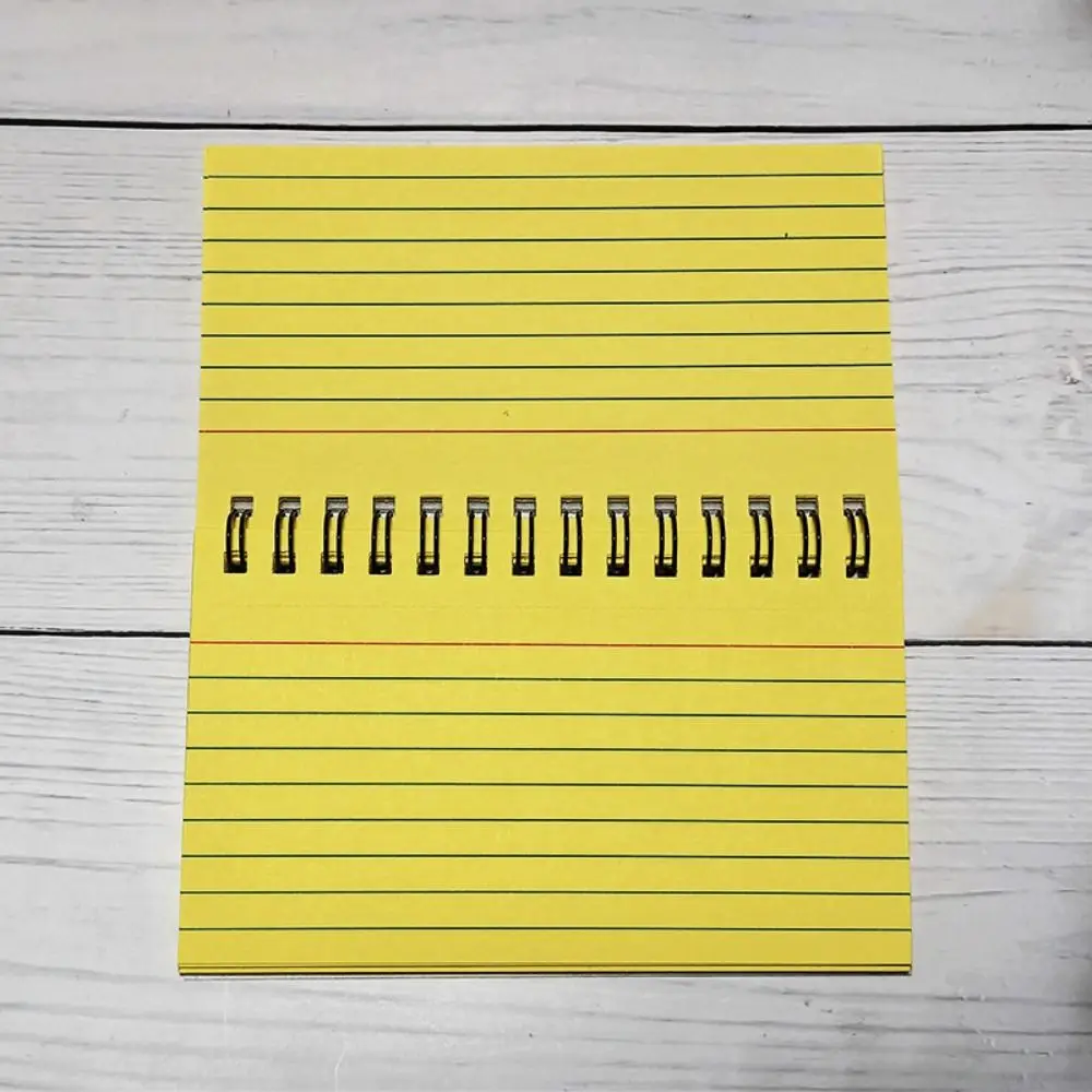 Простой блокнот с горизонтальными линиями INS записная книжка для ежедневного