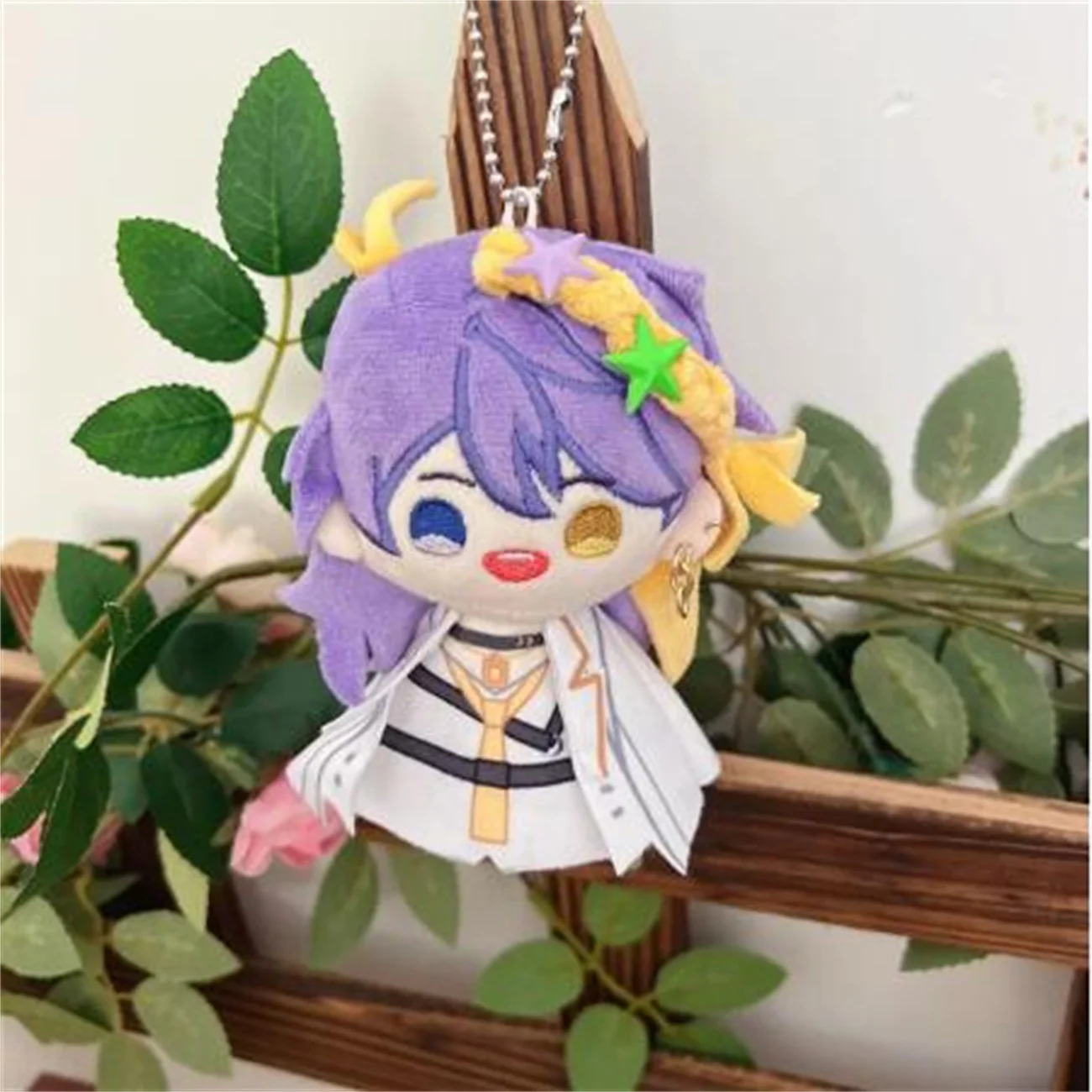 

Аниме VTuber ILUNA Aster этириа хна Милая птица 12 см плюшевая подвеска в виде сумки данго брелок для ключей игрушка подарок в виде солнечной куклы