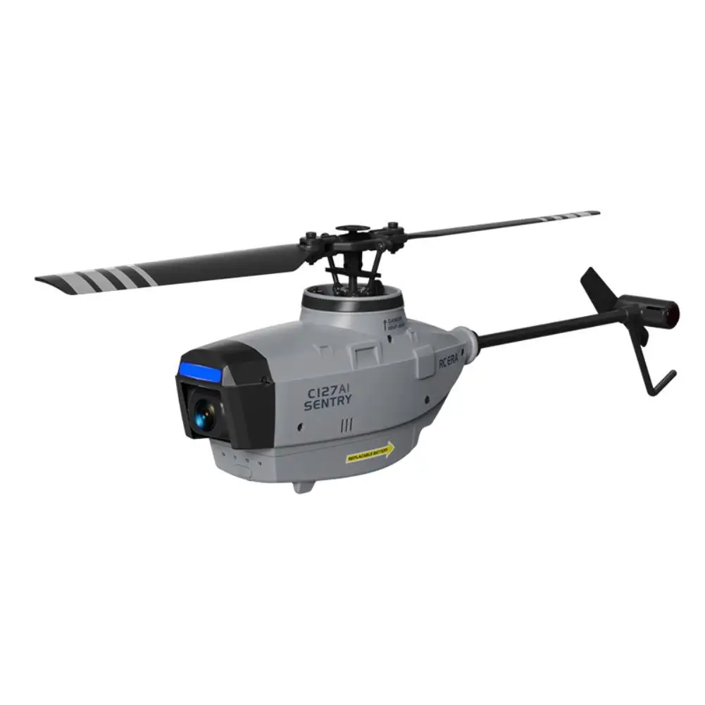 

C127AI RC Helicopter With 720P Wide Angle Camera 2.4GHz 4CH Brushless 6 Shaft Gyro Optical Flow Hover Intelligent Hover RC Drone