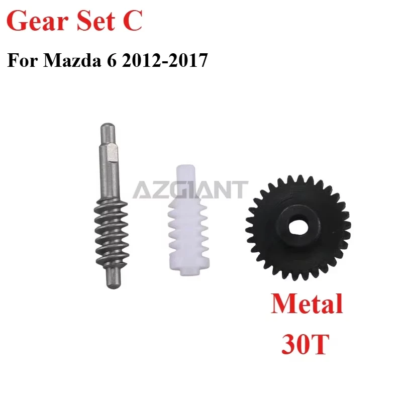 

Для Mazda 6 2002-2017/2019-2023 автомобильное электрическое боковое зеркало, складной привод, двигатель/шестерня в сборе 30 т/48 т, сменный ремонтный комплект