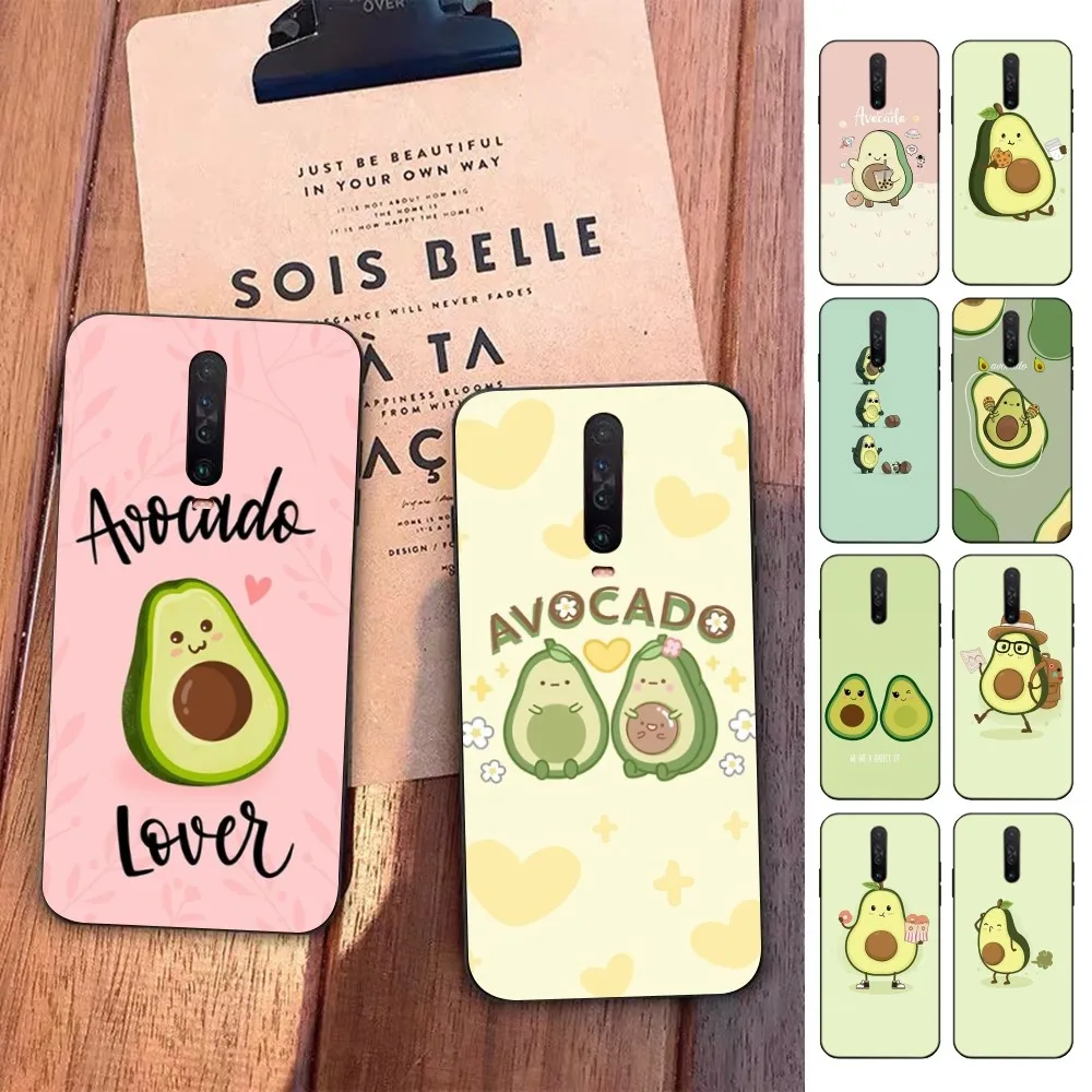 

Avocado Fruit Phone Case For Redmi 5 6 7 8 9 10 plus pro 6 7 8 9 A GO K20 K30 K40 pro plus F3 Fundas