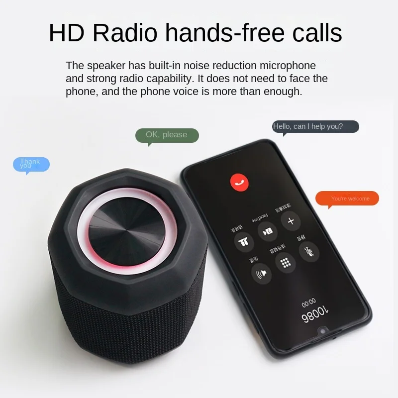 

S301 wireless Bluetooth speaker desktop portable subwoofer new mobile phone computer plug-in cartoon voice cross