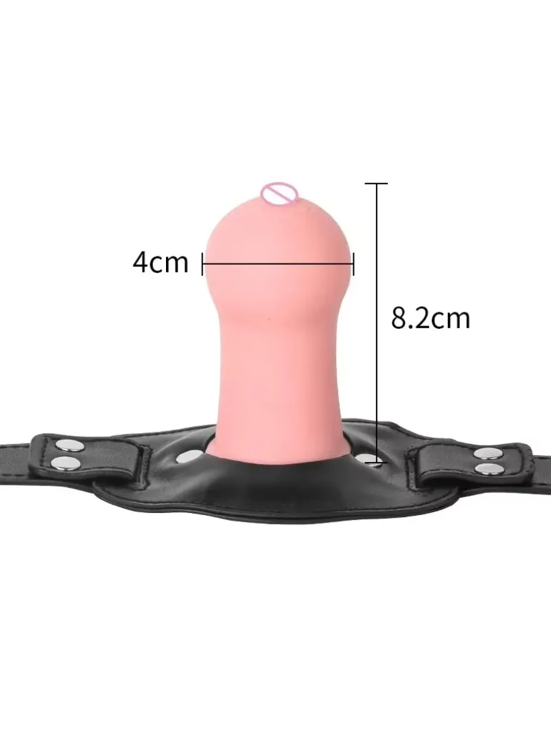 Новый силиконовый кляп для рта БДСМ-игрушки реалистичная киска соска пробка