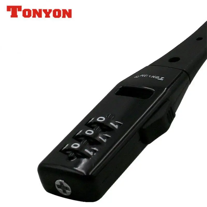 

Three-digit Modifiable Password Bicycle Combination Lock Adjustable 20mm Cable Tie Lock Steel Sheet Bike Code Lock Alloy