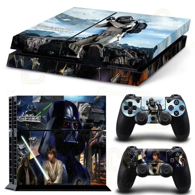 Виниловая наклейка на игровую консоль Mandalorian BB-8, наклейка для PlayStation 4, PS4, игровой блокнот, чехол с принтом, защитная пленка Para (art.: 3920ce5ca7d82) - 3920ce5ca7d82